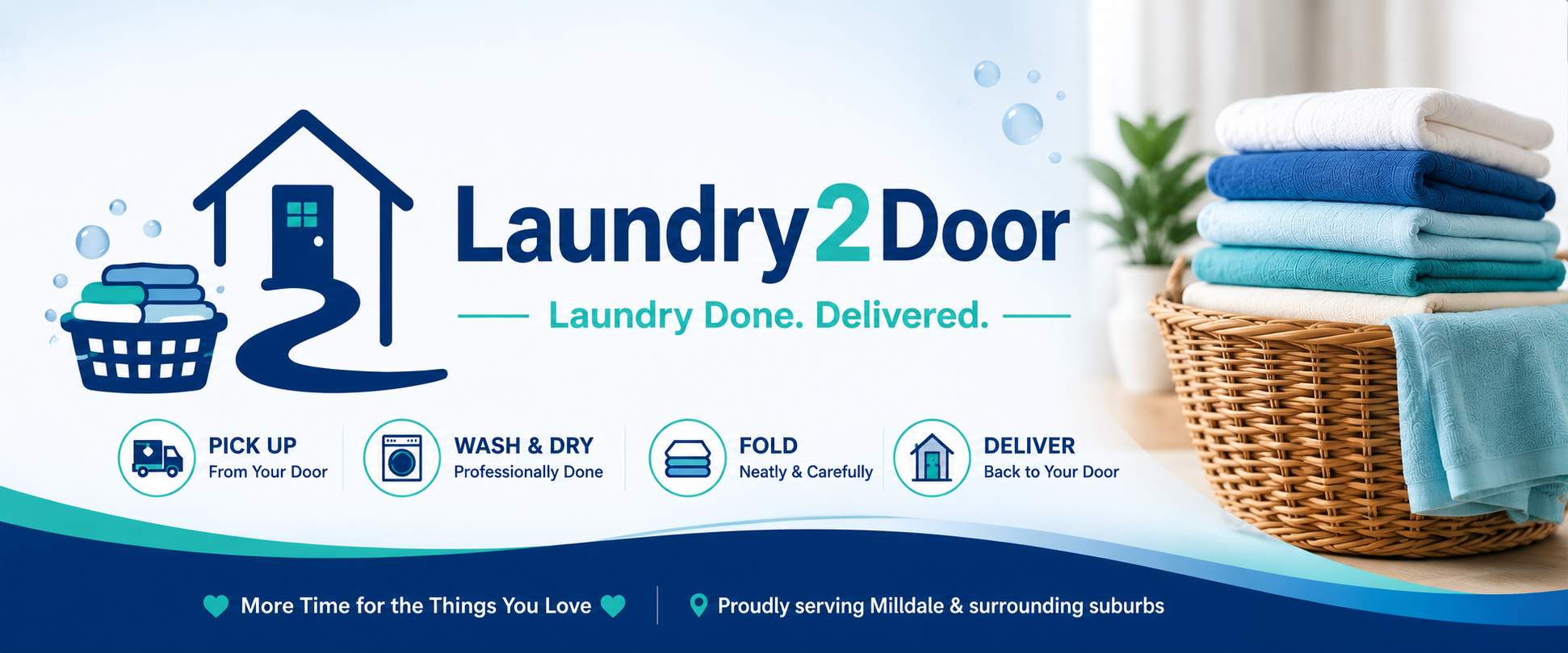 Laundry2Door — Laundry Done. Delivered.